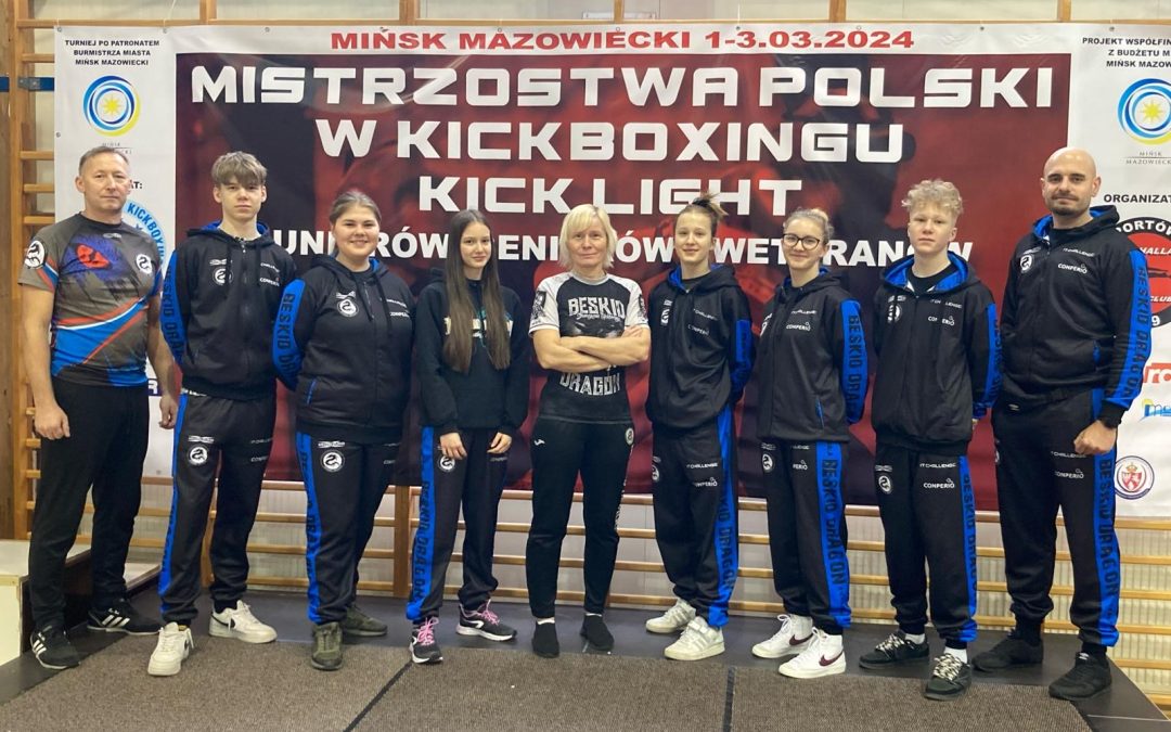 Mistrzostwa Polski kick-light juniorów i seniorów- ogromny sukces naszych zawodników