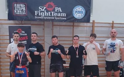 Liga K1 Battle of Warriors w Wieliczce.